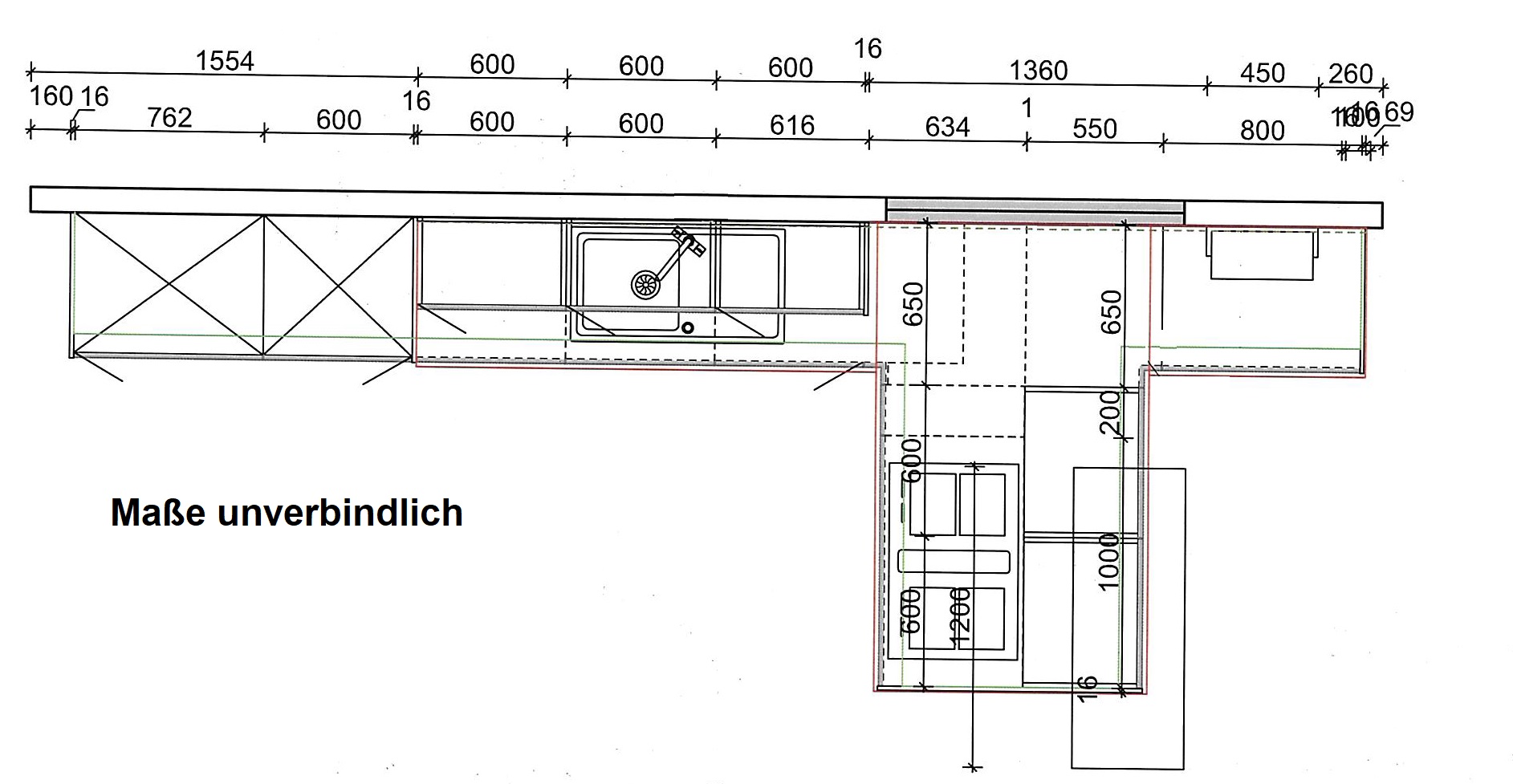 Einbauküche Seega  Nobilia Elements Küchen 