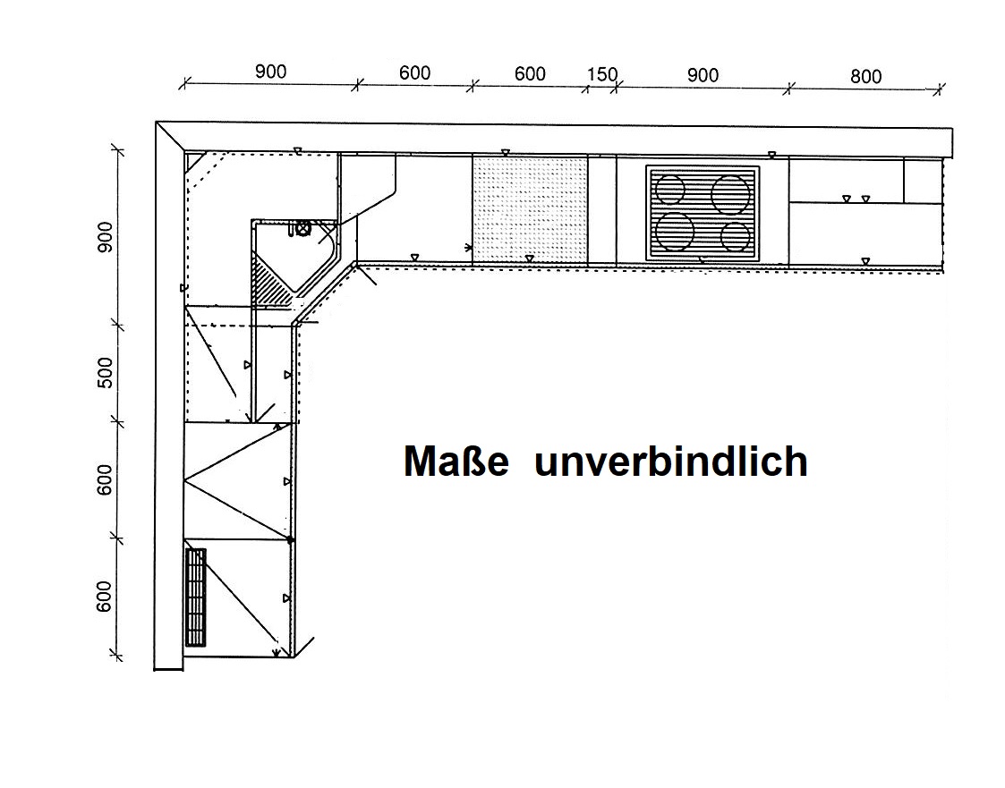 Einbauküche Perfect Brillant Impressa Weitere 