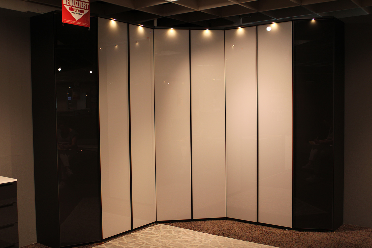 Eckkleiderschrankkombination MINDIA 