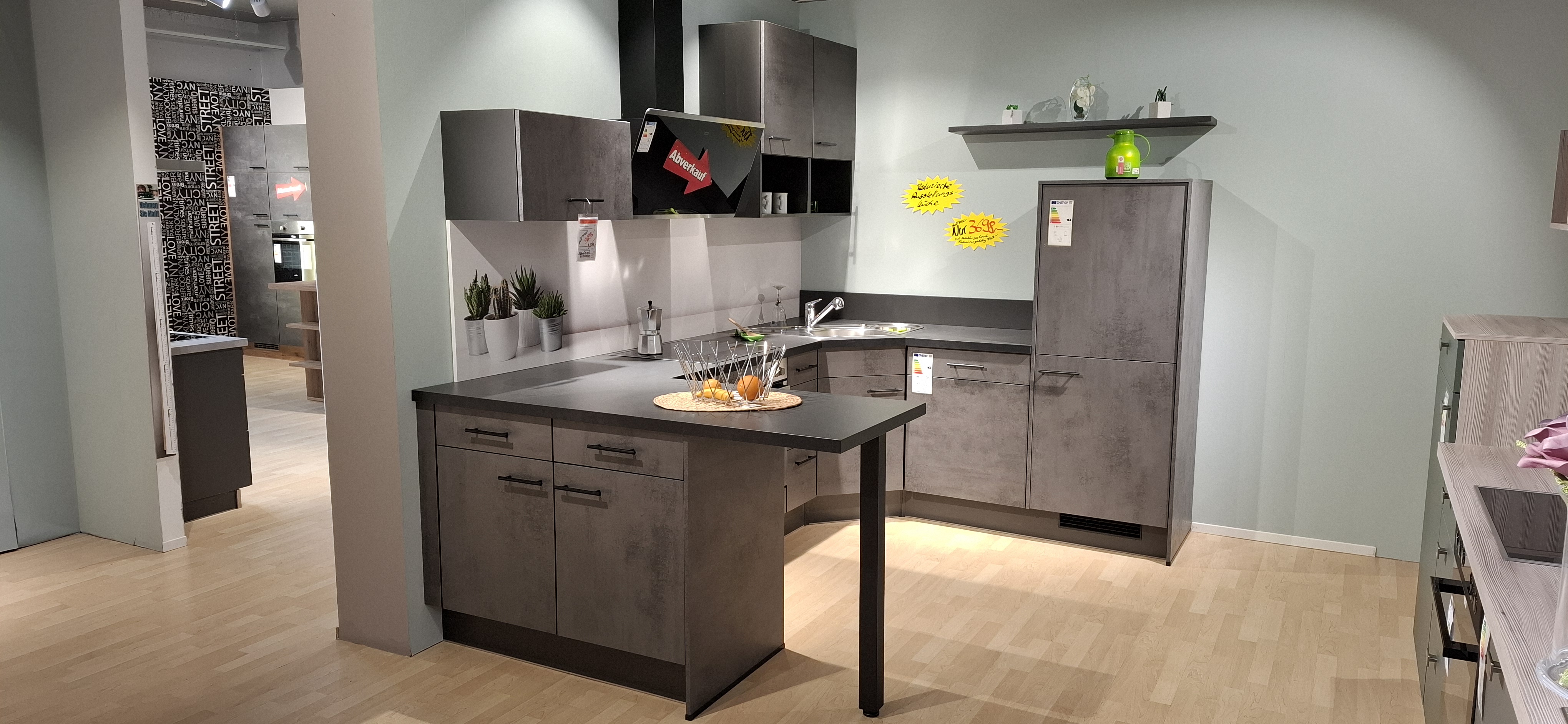 Gesamtansicht der Einbauküche 180814 IP 1200 der Marke Impuls