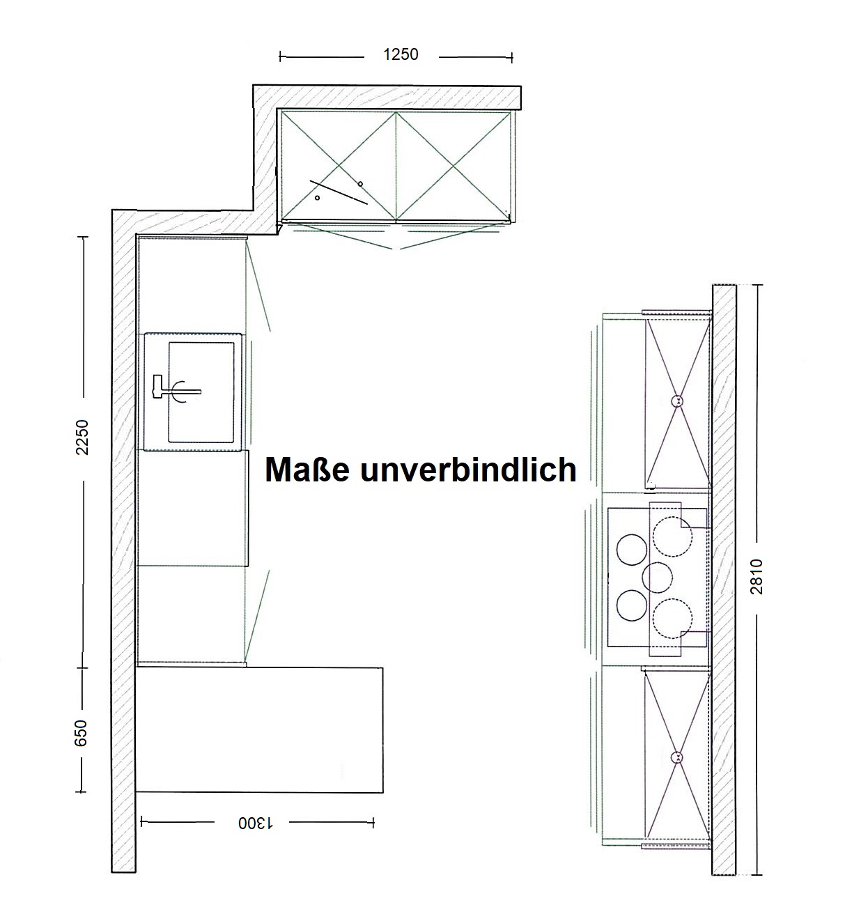 Landhausküche Lucca L23 - NOCHMALS FÜR SIE REDUZIERT Nolte Küchen 